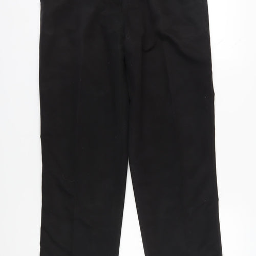Dunlop Men's Black Regular Fit Trousers, Size 36