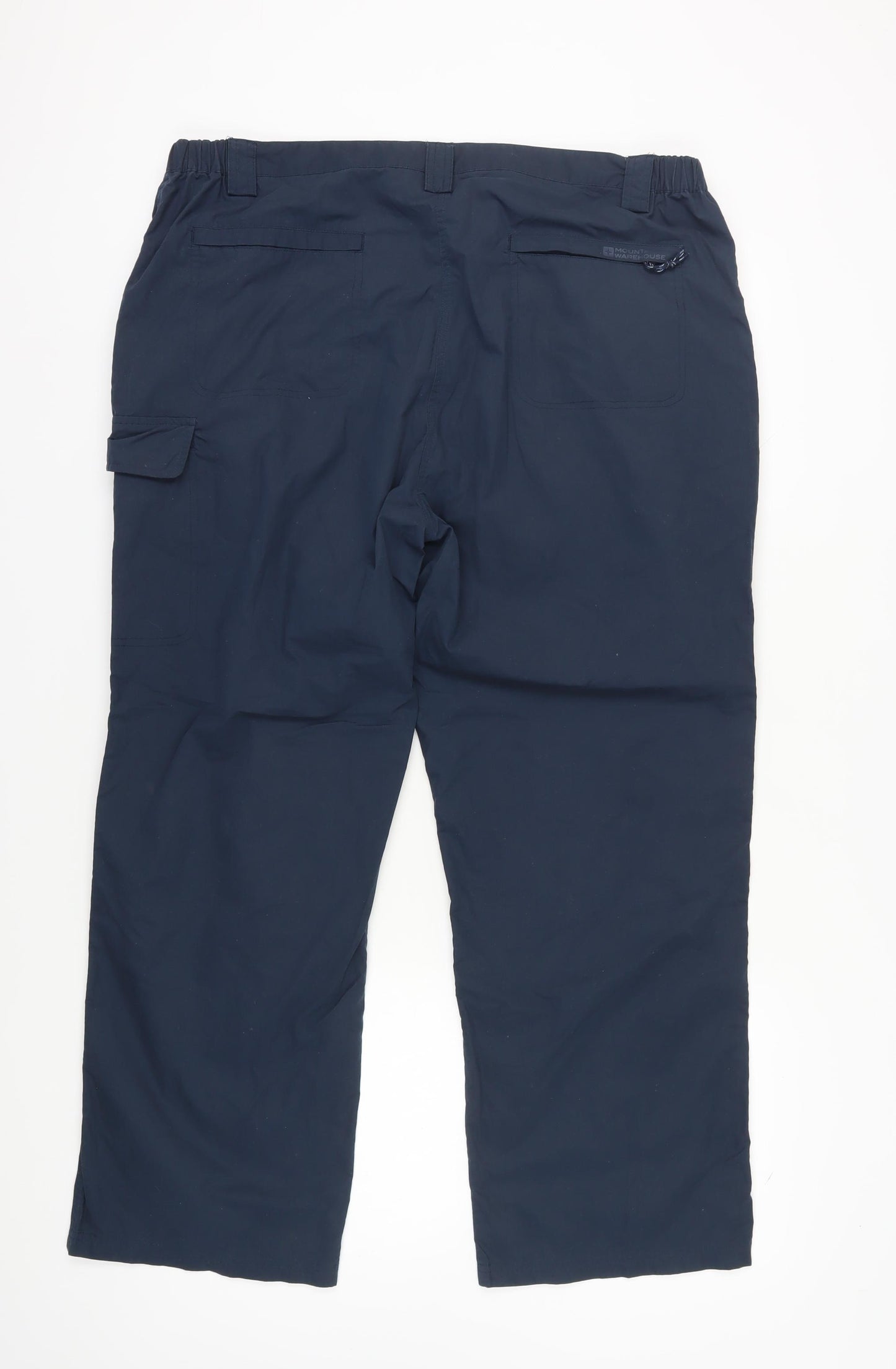 Mountain Warehouse Women's Blue Cargo Trousers Size 20