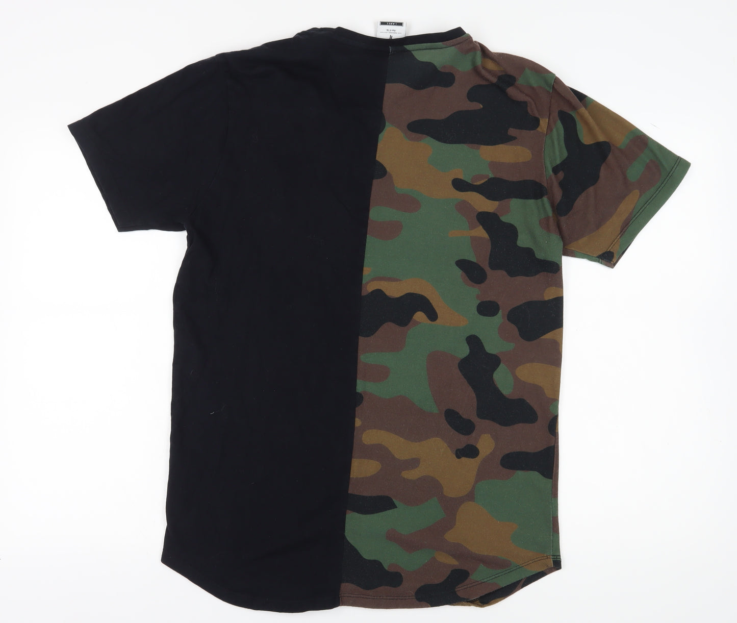 Hype Men's Camouflage T-Shirt Large