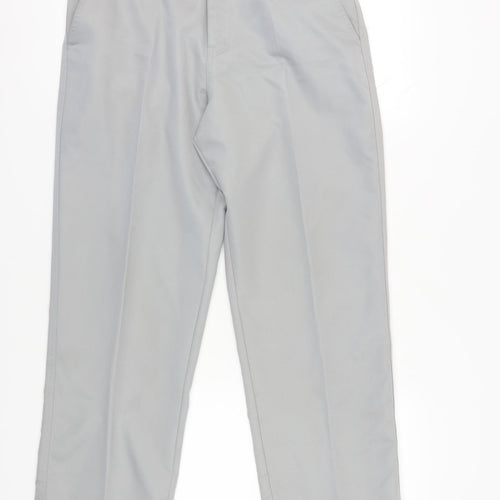 Dunlop Men's Grey Regular Fit Trousers 34W S