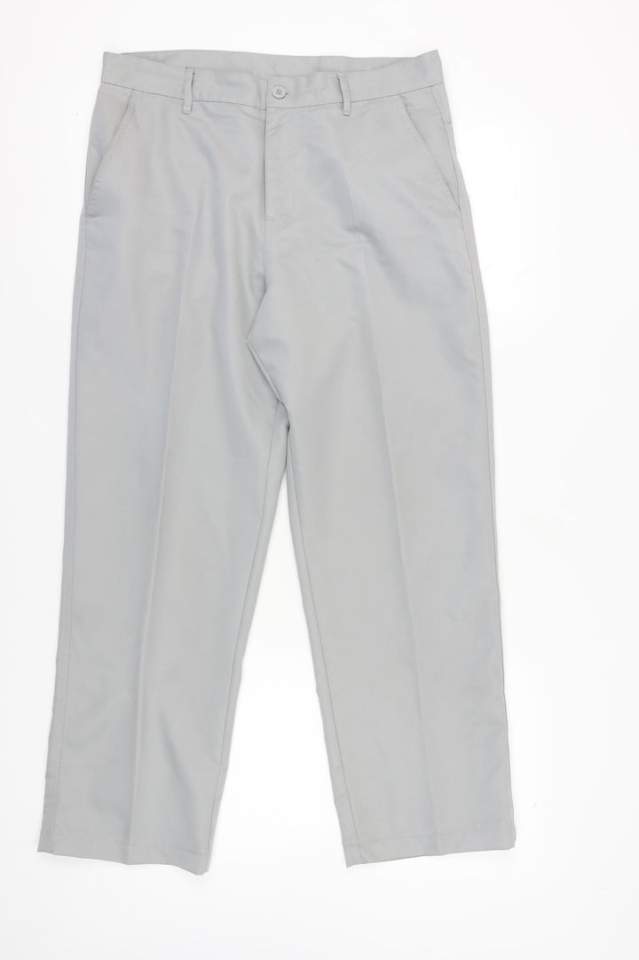 Dunlop Men's Grey Regular Fit Trousers 34W S