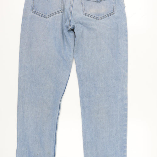Life & Glory Men's Blue Straight Jeans 34 Light Wash