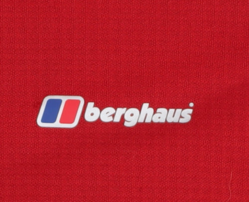 Berghaus Boys Red Black Pullover, Size 7-8 Years