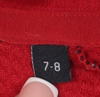 Berghaus Boys Red Black Pullover, Size 7-8 Years