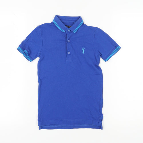 Next Boys Blue Polo Shirt - 6 Years
