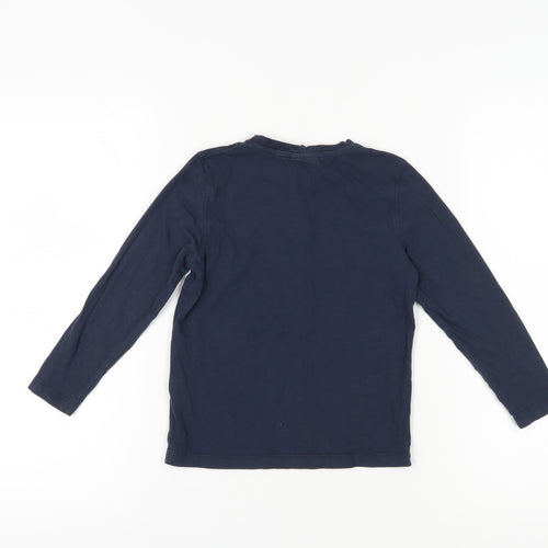 Barbour Boys Blue Long Sleeve Cotton Casual Top S