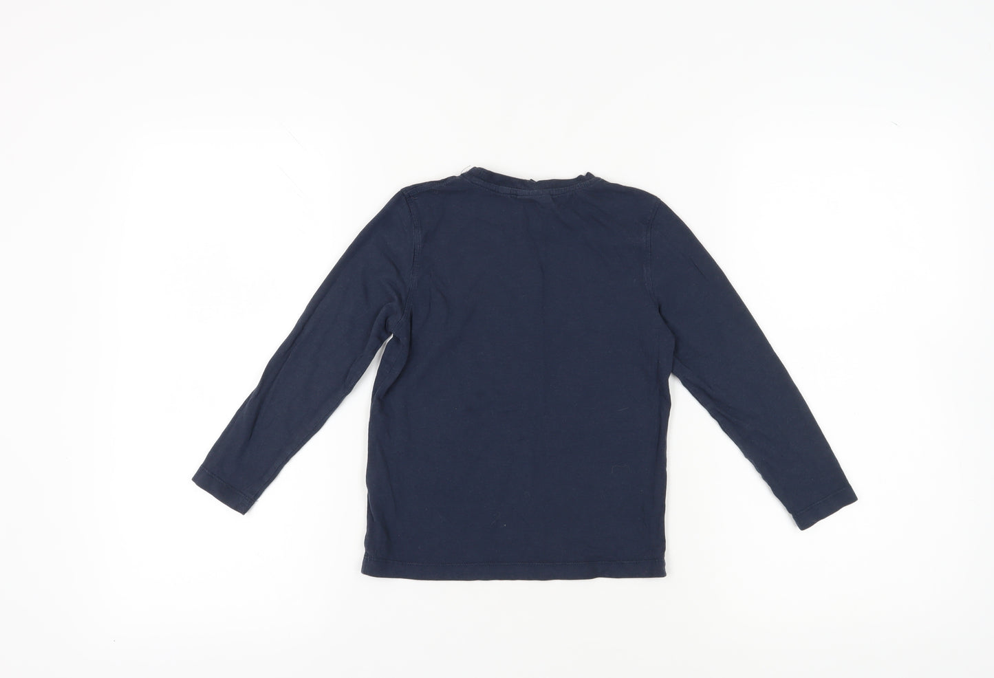 Barbour Boys Blue Long Sleeve Cotton Casual Top S