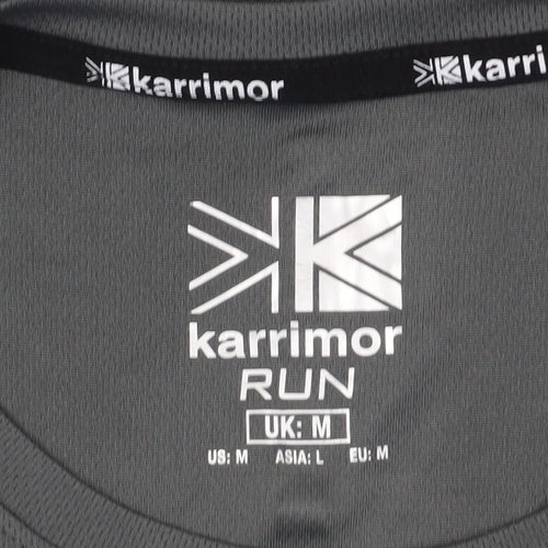 Karrimor Men's Grey Regular Fit Running T-Shirt M