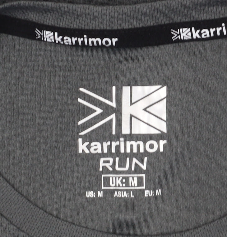 Karrimor Men's Grey Regular Fit Running T-Shirt M