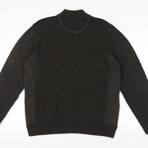 Marks and Spencer Black Knit Pullover - Men’s L Casual