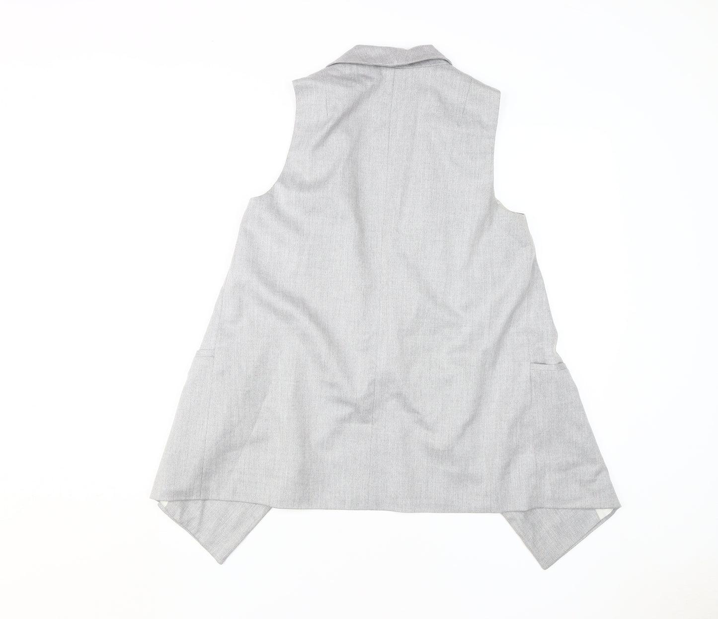 Next Women's Grey Waistcoat Size 12 - Casual Sleeveless