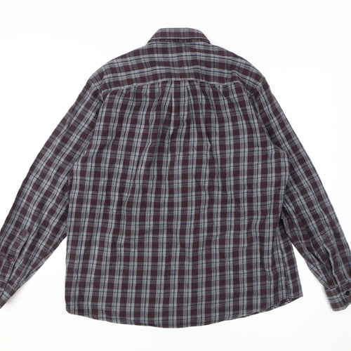 James Pringle Men's Plaid Shirt - L, Multicoloured, Cotton