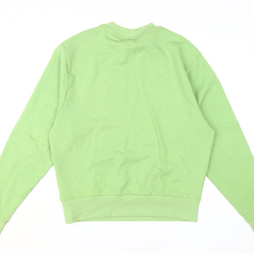 Collusion Women's Green XS Pullover Sweatshirt