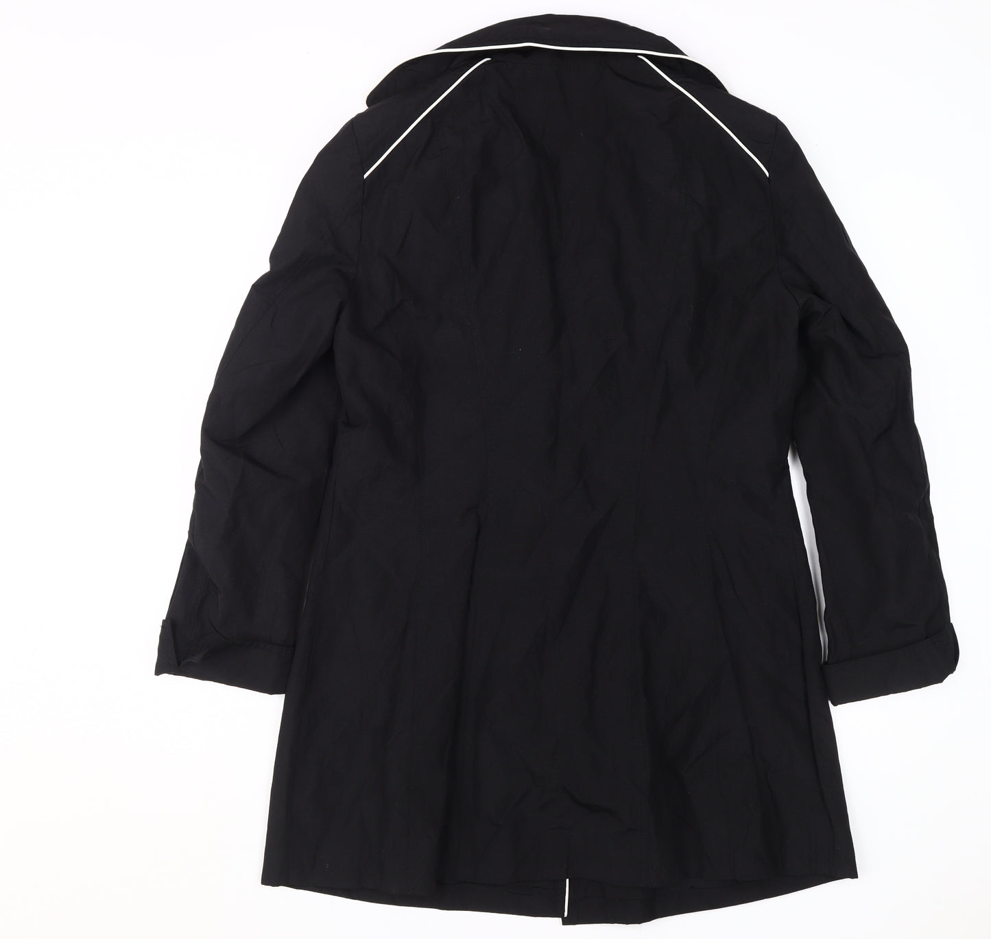 Madeleine Women's Black Mid-Length Coat Size M