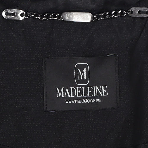 Madeleine Women's Black Mid-Length Coat Size M