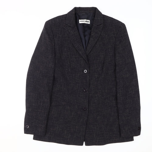 Gerry Weber Women's Black Suit Jacket Size 10