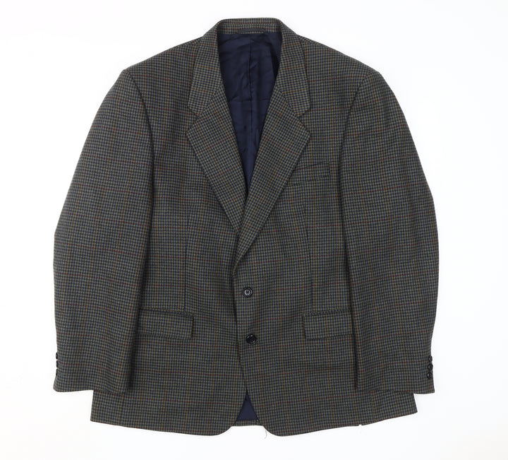 Chatsworth Men's Multicoloured Check Blazer 44 Regular