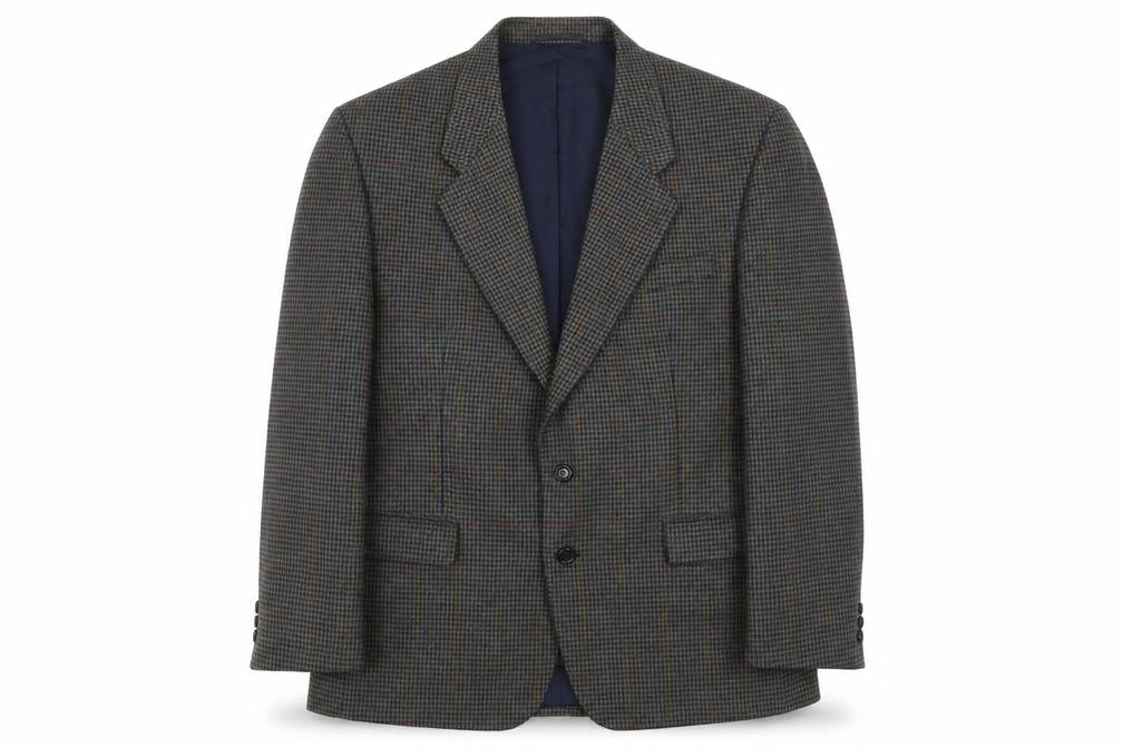 Front view of Chatsworth Men's Multicoloured Check Blazer 44 Regular