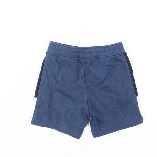 Nike Boys Blue Sweat Shorts, Size 24 Months, Comfy Casual Wear
