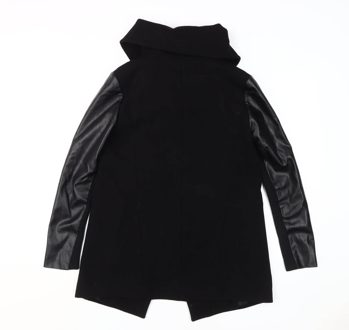 Oasis Women's Black XS Mid-Length Zip Coat