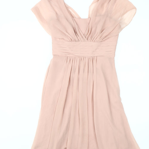 Phase Eight Women's Pink A-Line Dress Size 10