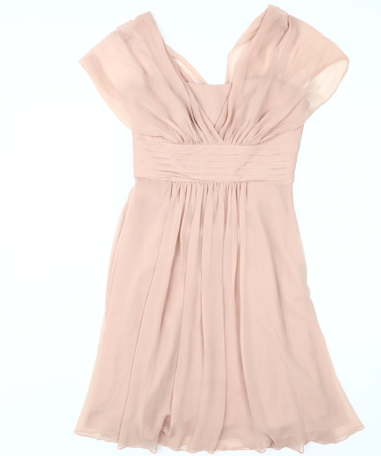 Phase Eight Women's Pink A-Line Dress Size 10
