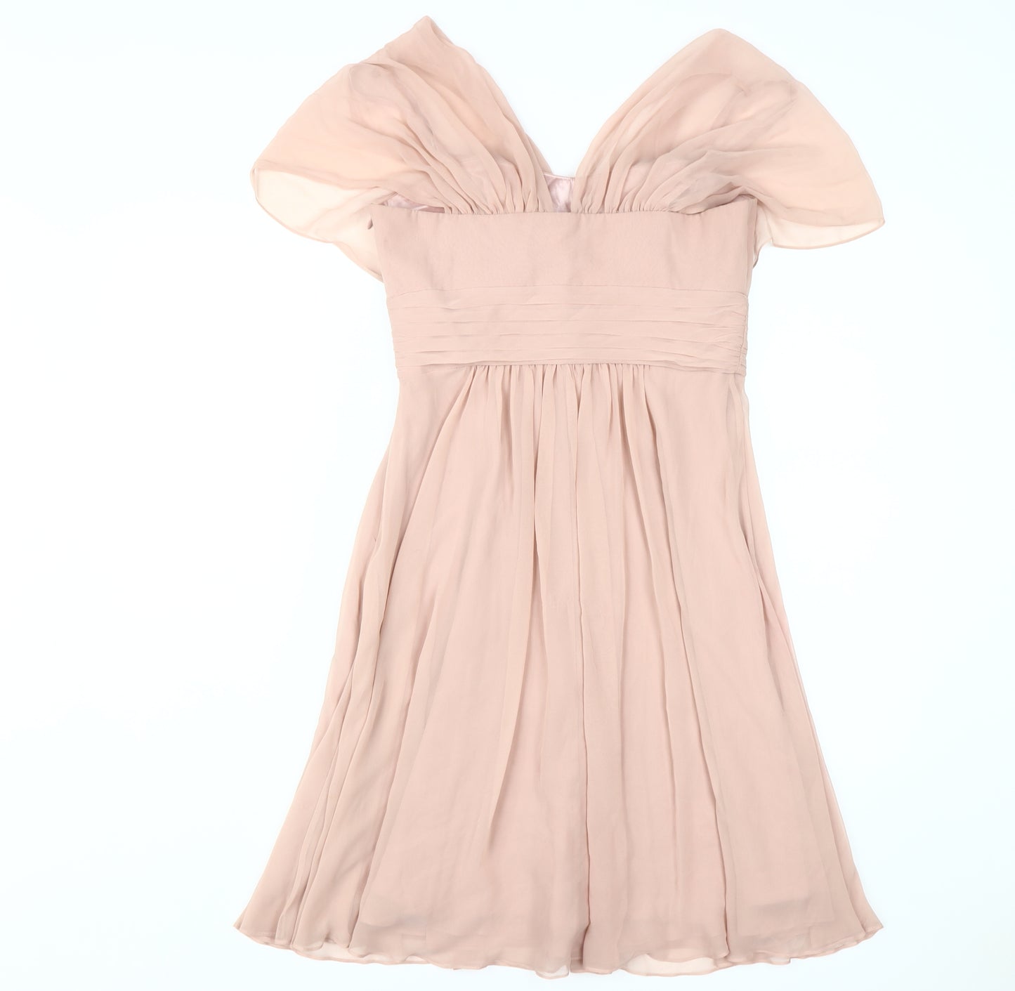 Phase Eight Women's Pink A-Line Dress Size 10