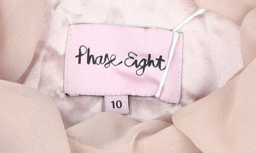 Phase Eight Women's Pink A-Line Dress Size 10