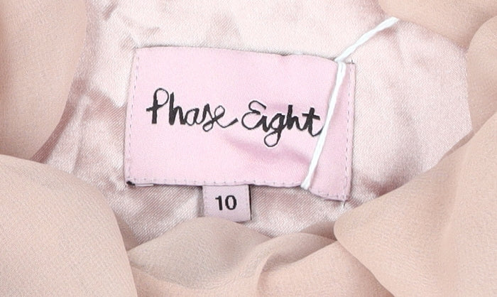 Phase Eight Women's Pink A-Line Dress Size 10