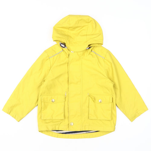 John Lewis Boys Yellow Parka Coat - Age 3 Years