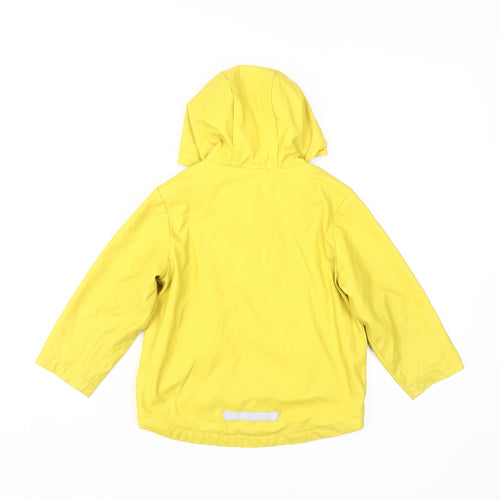 John Lewis Boys Yellow Parka Coat - Age 3 Years