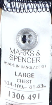 Marks and Spencer Men's Striped L Polo Shirt