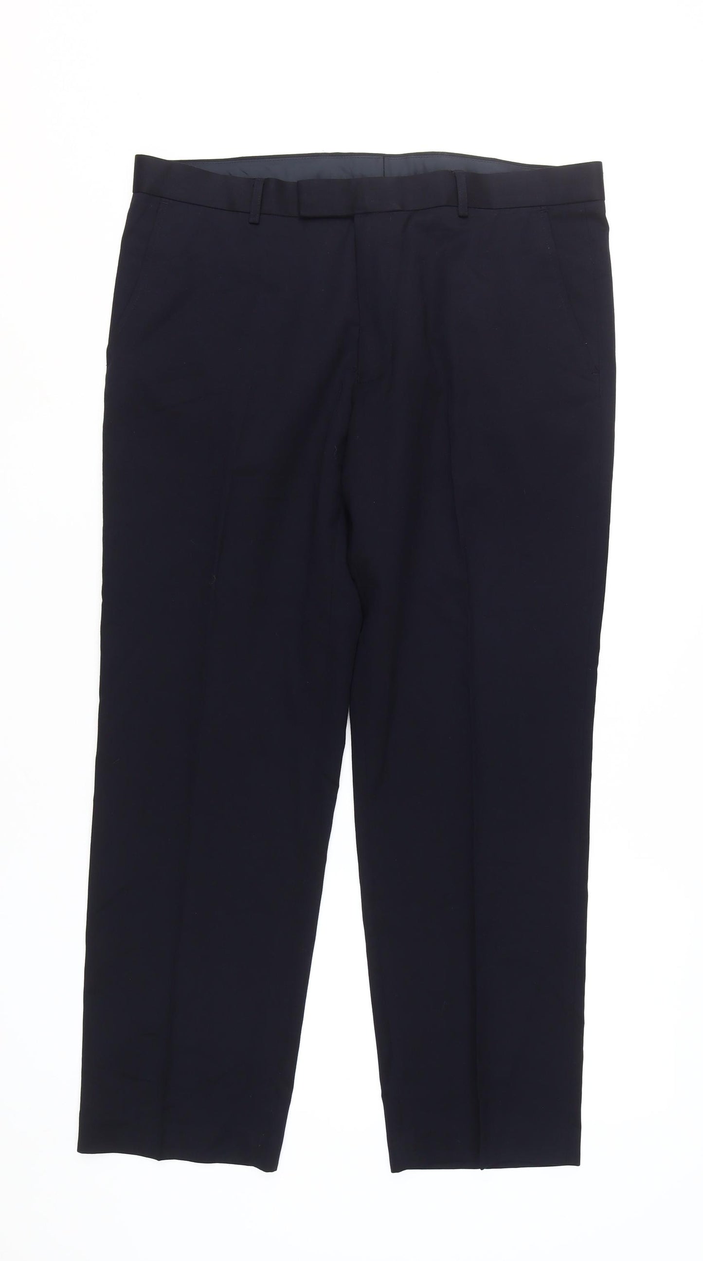 Marks and Spencer Men's Black Trousers, Size 36