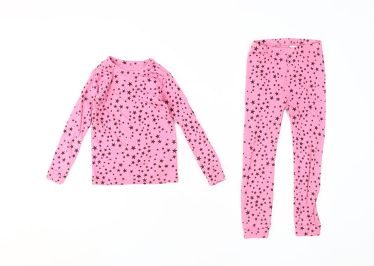 Gap Girls Pink Star Pyjama Set 5 Years