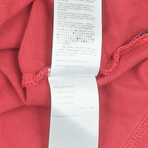 Joules Boys Red Polo Shirt, 6 Years, Cotton, Short Sleeve