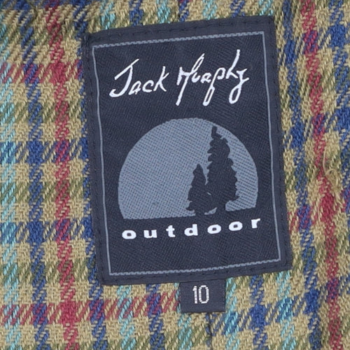 Jack Murphy Women's Black Rain Coat Size 10