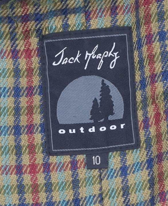 Jack Murphy Women's Black Rain Coat Size 10