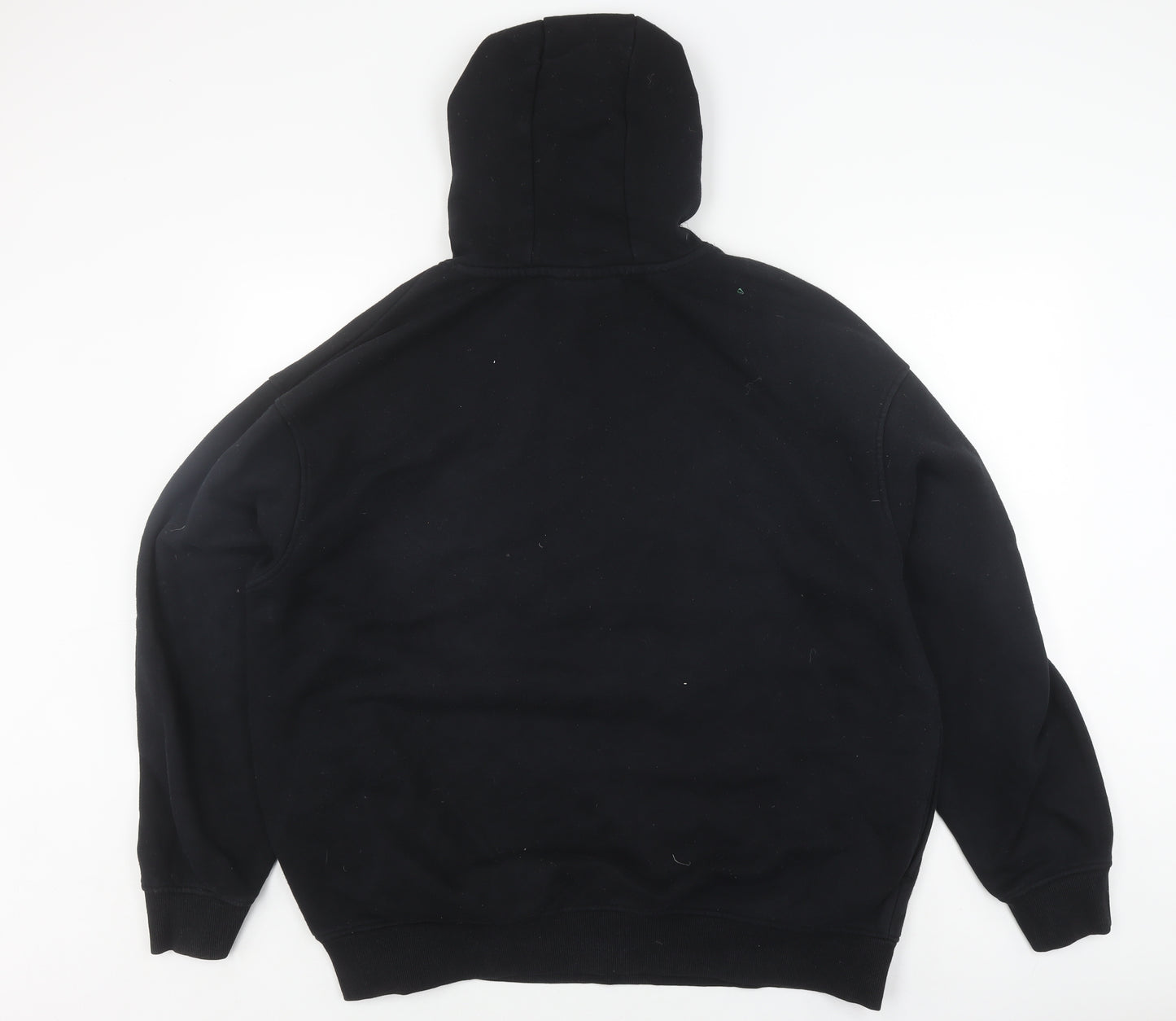 NBA Men's Black XL Pullover Hoodie with Chicago Bulls Logo