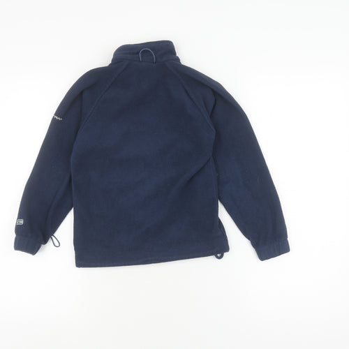 Trespass Boys Blue Fleece Jacket, Full Zip, 5-6 Years