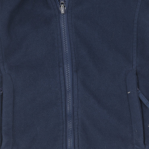 Trespass Boys Blue Fleece Jacket, Full Zip, 5-6 Years