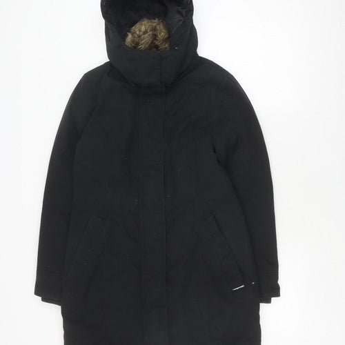 Warehouse Women’s Black Winter Coat Size 8