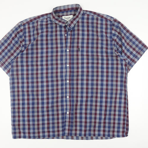 Champion Men's Multicoloured 3XL Classic Fit Plaid Shirt