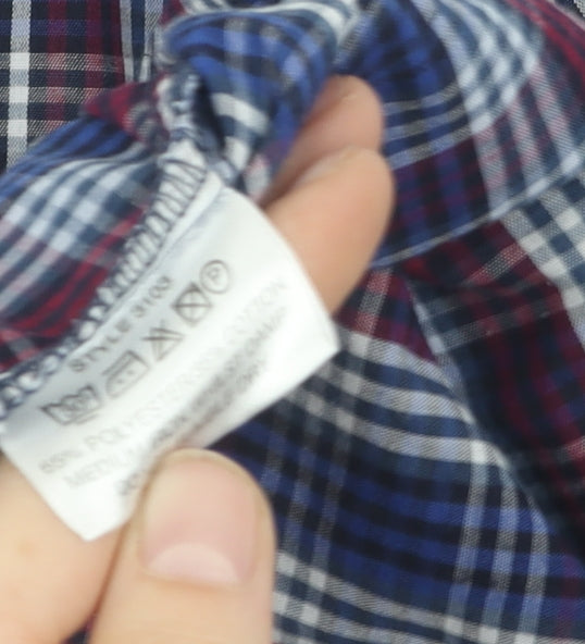 Champion Men's Multicoloured 3XL Classic Fit Plaid Shirt