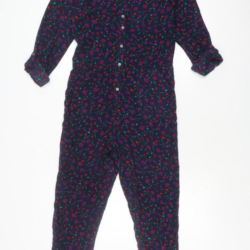 Next Teens Multicoloured Floral Jumpsuit, Size 13