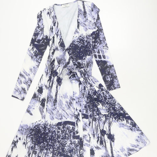 Babaton Women’s Multicoloured Wrap Dress, XXXS