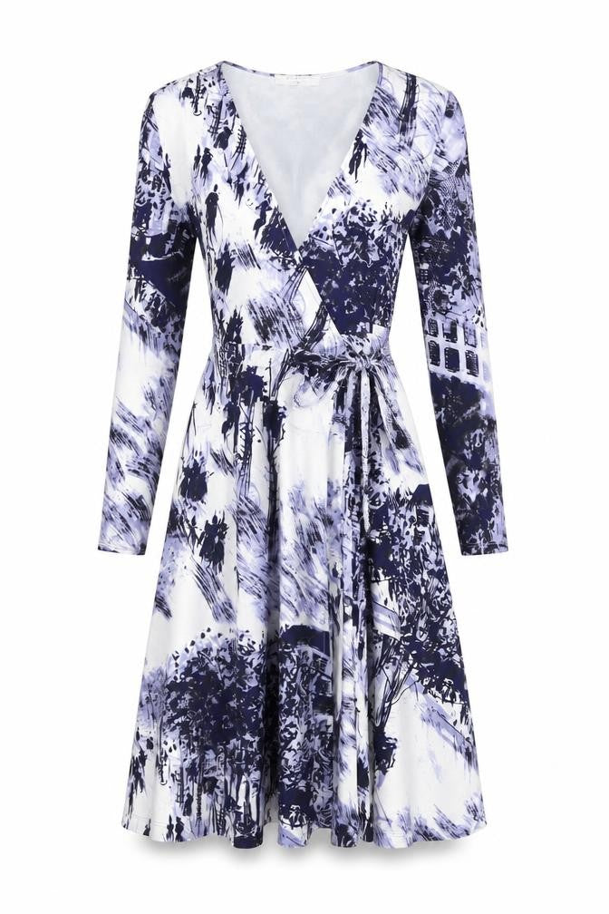 Babaton Women’s Multicoloured Wrap Dress, XXXS