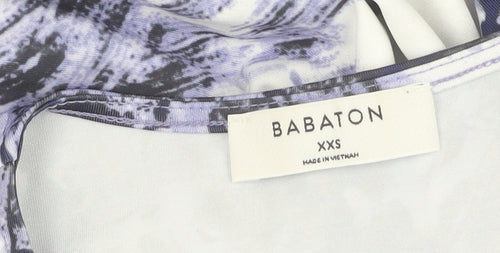 Babaton Women’s Multicoloured Wrap Dress, XXXS