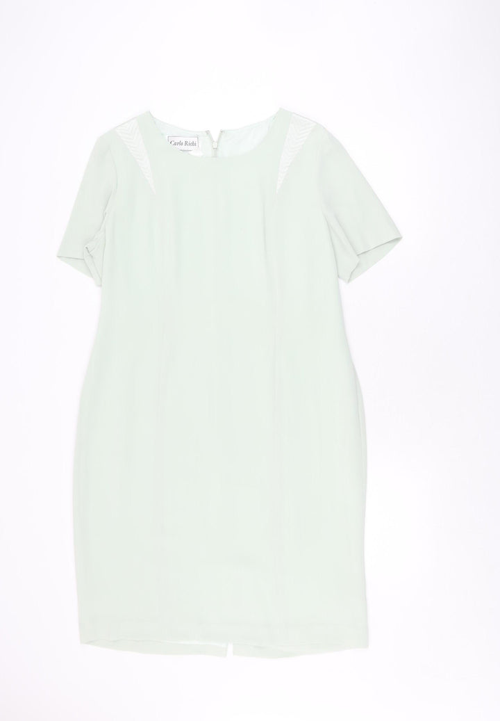 Carlo Richi Women's Mint Green Shift Dress