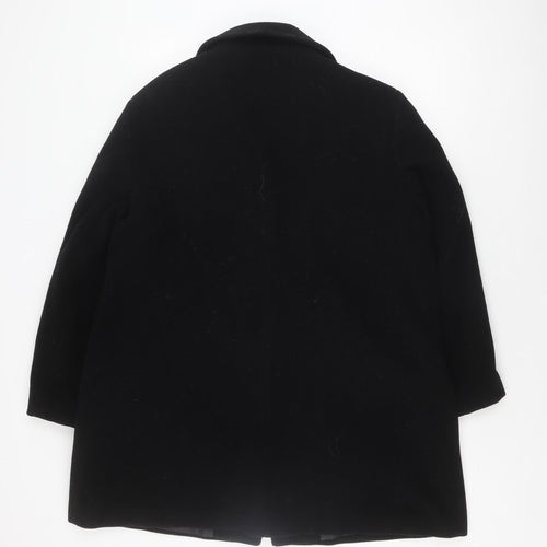 Berkertex Women's Black Wool Coat Size 20