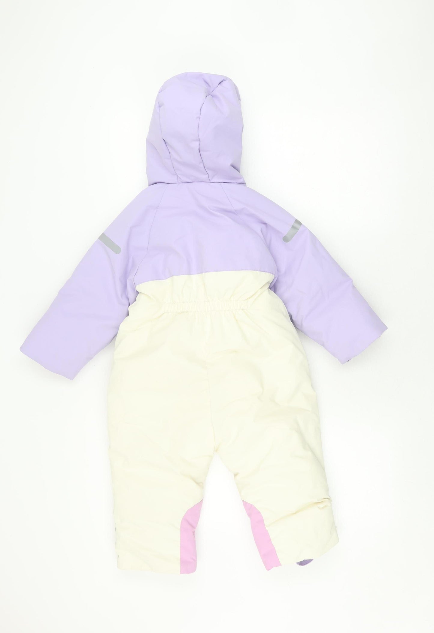 Zara Girls Ski Snowsuit, Purple/White, Age 3-4, Winter